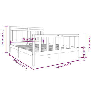 Giroletto in Legno Massello 160x200 cm cod mxl 57921