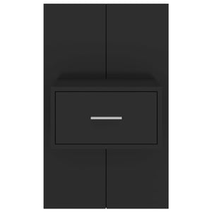 Comodino a Parete Nero cod mxl 30255