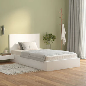 Testiera per Letto Bianca 120x1,5x80 cm in Legno Multistrato cod mxl 50134