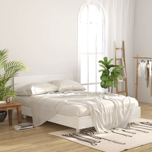 Testiera per Letto Bianco Lucido 160x1,5x80cm Legno Multistrato cod mxl 52665