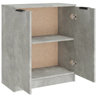 Credenza Grigio Cemento 60x30x70 cm in Legno Multistrato