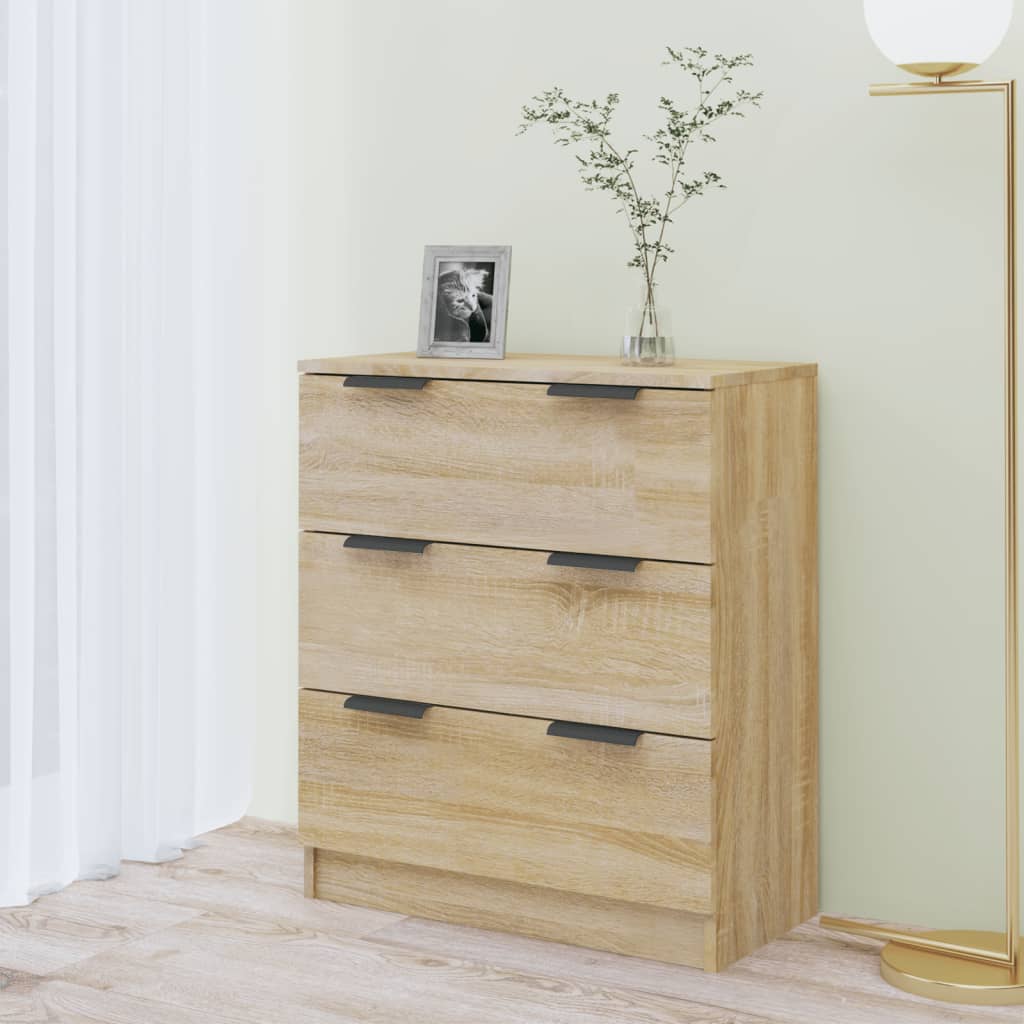 Credenza Rovere Sonoma 60x30x70 cm in Legno Multistrato cod mxl 54416