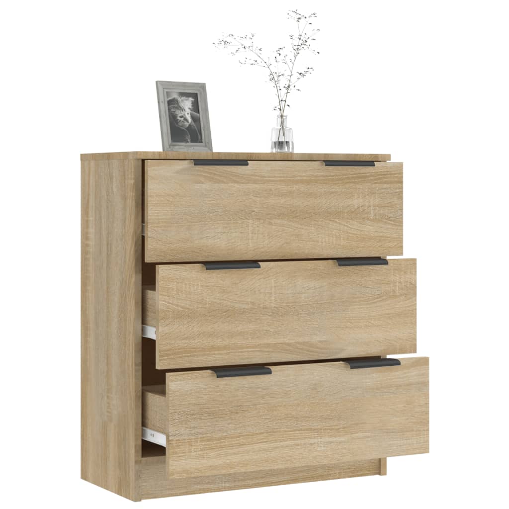 Credenza Rovere Sonoma 60x30x70 cm in Legno Multistrato cod mxl 54416