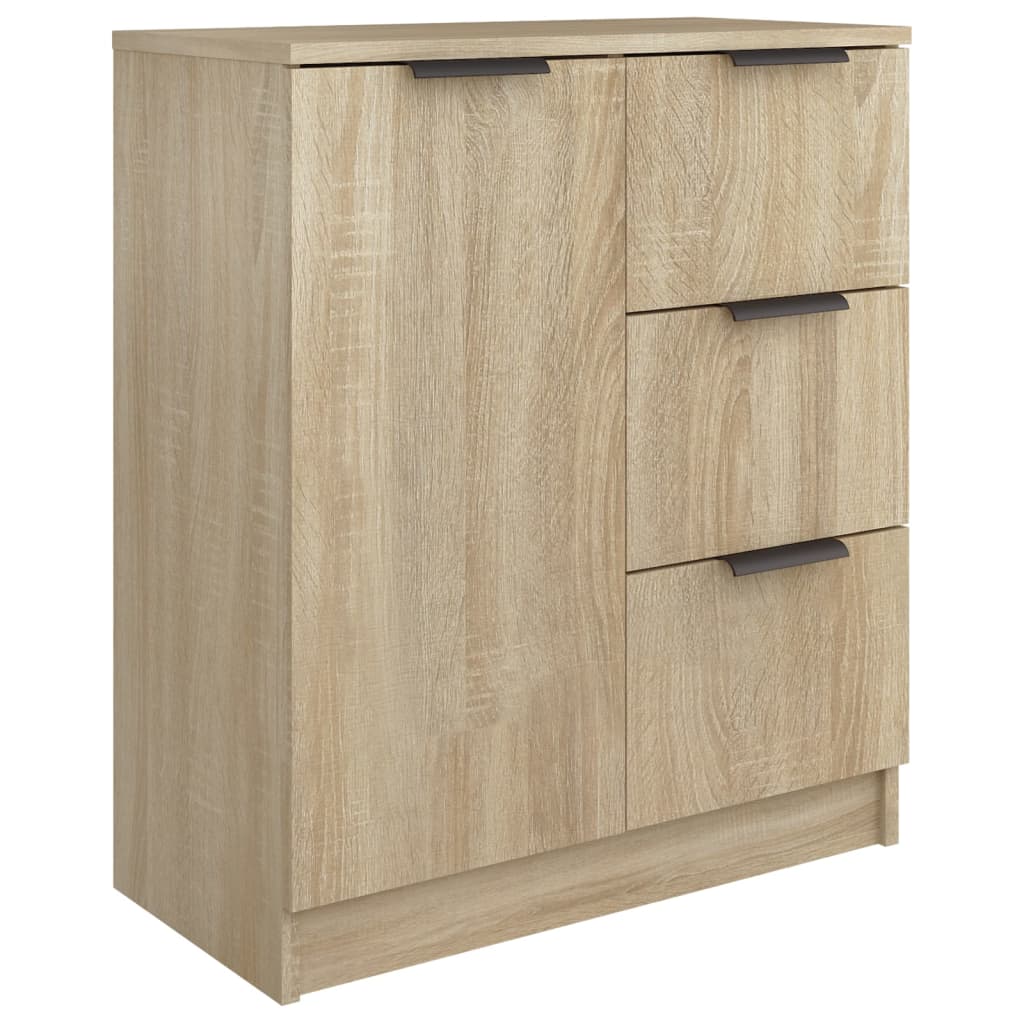 Credenza Rovere Sonoma 60x30x70 cm in Legno Multistrato cod mxl 19631