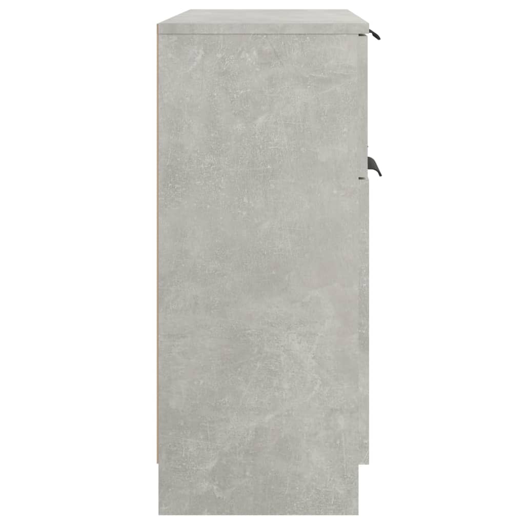 Credenza Grigio Cemento 60x30x70 cm in Legno Multistrato 811092