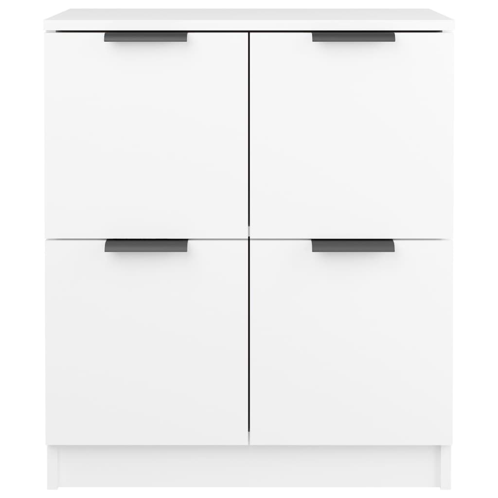 Credenza Bianca 60x30x70 cm in Legno Multistrato cod 12015