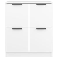 Credenza Bianca 60x30x70 cm in Legno Multistrato cod 12015