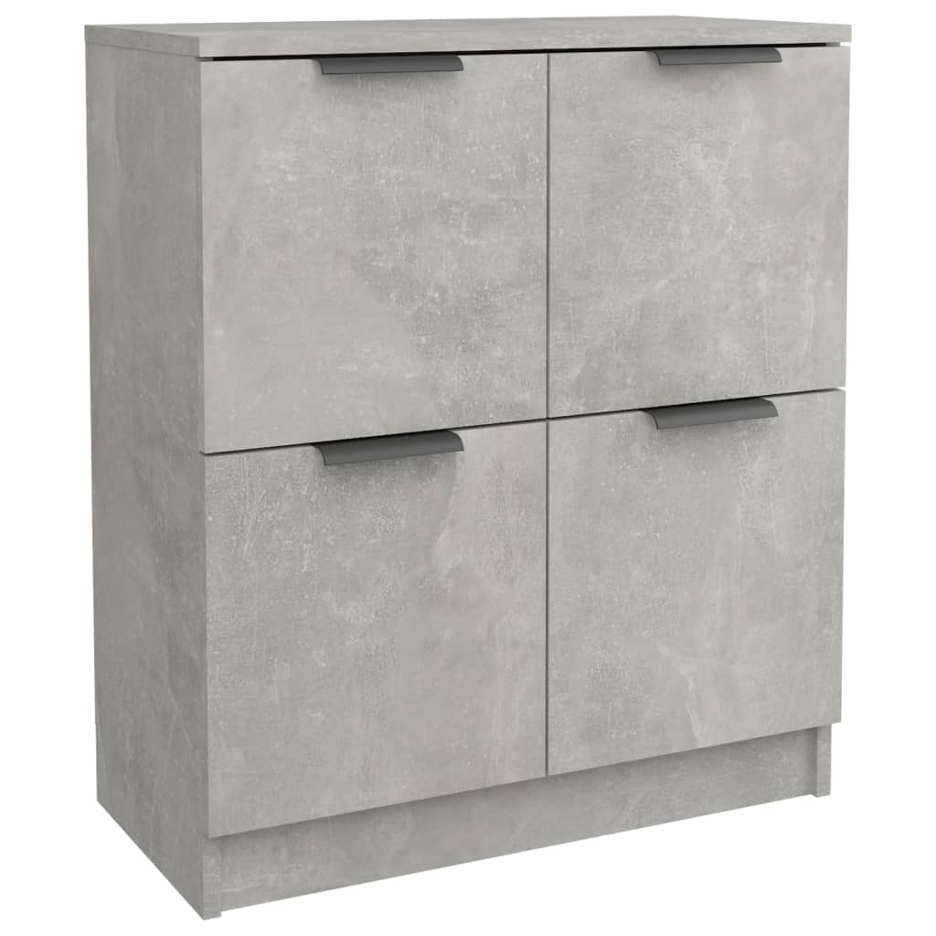 Credenza Grigio Cemento 60x30x70 cm in Legno Multistrato cod mxl 71720