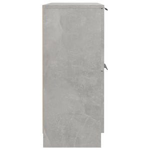 Credenza Grigio Cemento 60x30x70 cm in Legno Multistrato cod mxl 71720