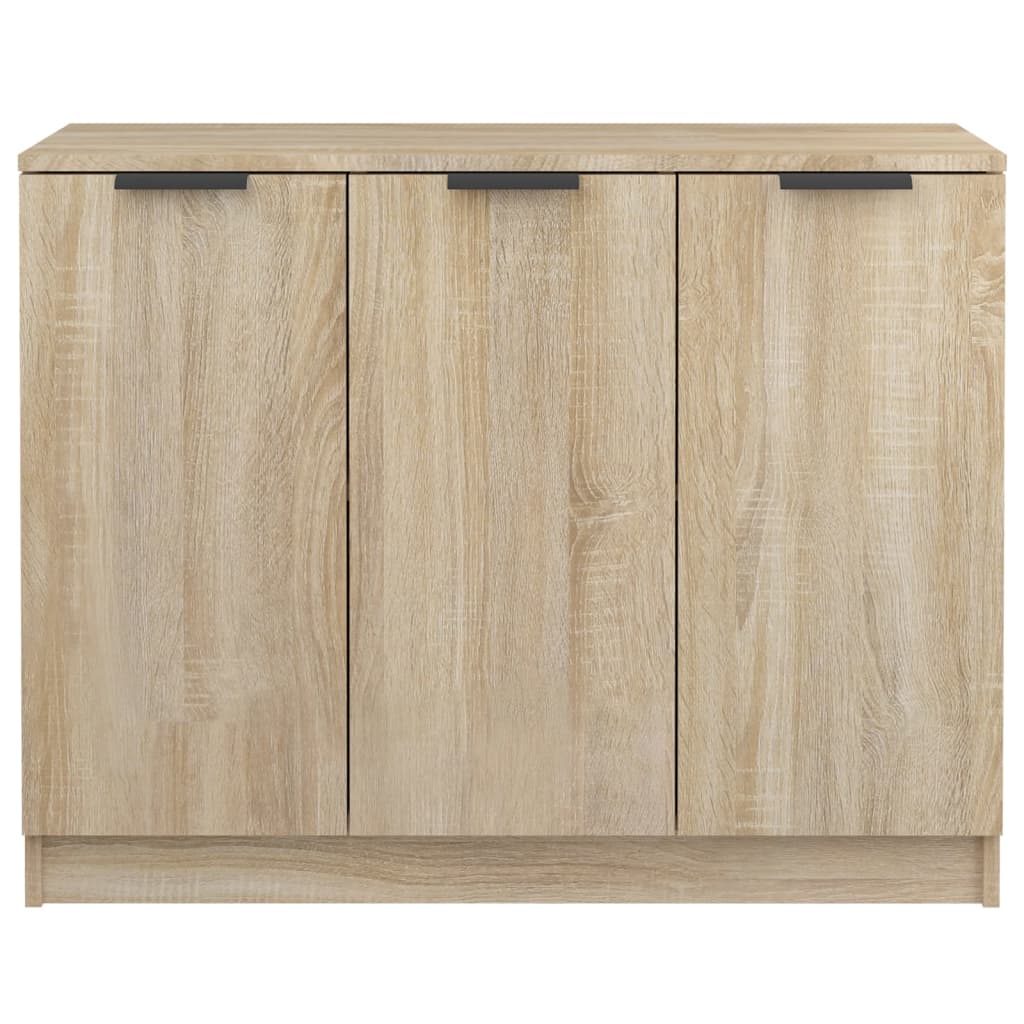 Credenza Rovere Sonoma 90,5x30x70 cm in Legno Multistrato cod mxl 6817