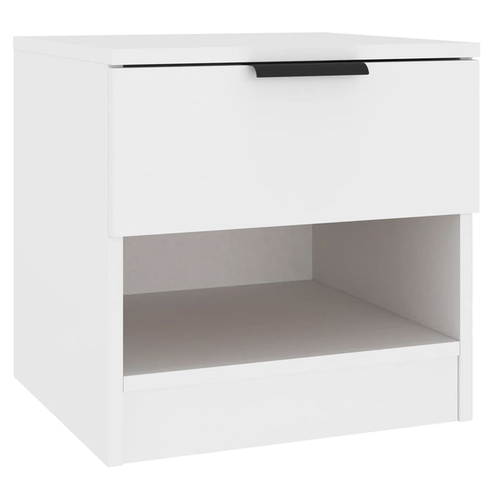 Comodino Bianco in Legno Multistrato 811250