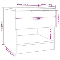 Comodino Bianco in Legno Multistrato cod mxl 30303