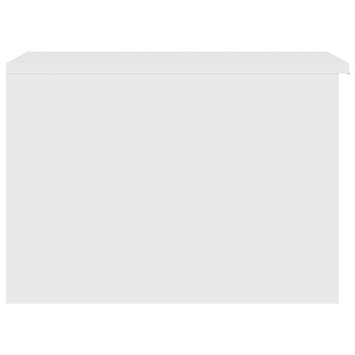 Tavolino da Salotto Bianco 50x50x36 cm in Legno Multistrato 811340