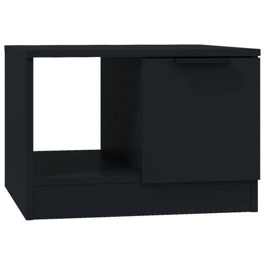 Tavolino da Salotto Nero 50x50x36 cm in Legno Multistrato cod mxl 19525