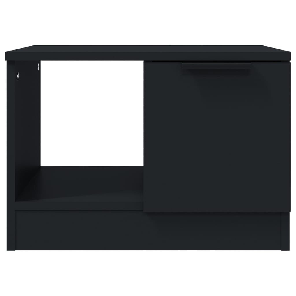 Tavolino da Salotto Nero 50x50x36 cm in Legno Multistrato cod mxl 19525