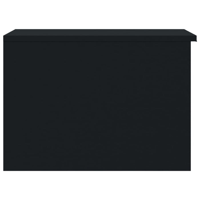 Tavolino da Salotto Nero 50x50x36 cm in Legno Multistrato cod mxl 19525