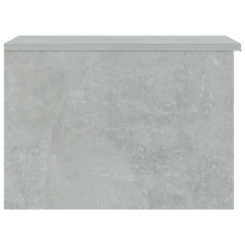 Tavolino da Salotto Grigio Cemento 50x50x36cm Legno Multistrato