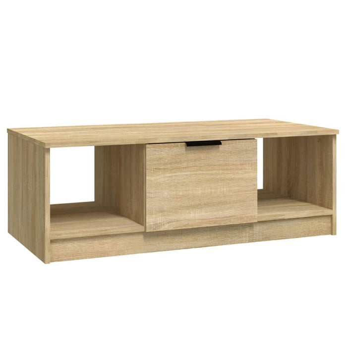 Tavolino da Salotto Rovere Sonoma 102x50x36cm Legno Multistrato