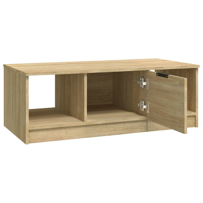 Tavolino da Salotto Rovere Sonoma 102x50x36cm Legno Multistrato