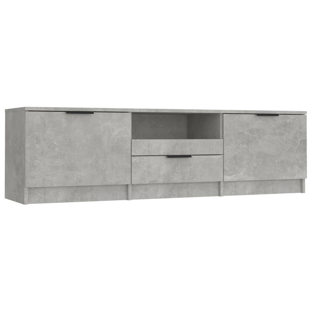 Mobile per TV Grigio Cemento 140x35x40cm Legno Multistrato cod mxl 23892