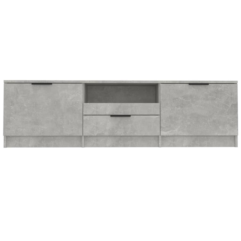 Mobile per TV Grigio Cemento 140x35x40cm Legno Multistrato cod mxl 23892