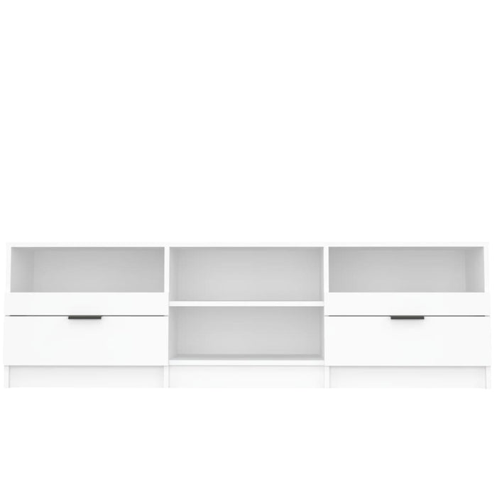 Mobile Porta TV Bianco 150x33,5x45 cm in Legno Multistrato