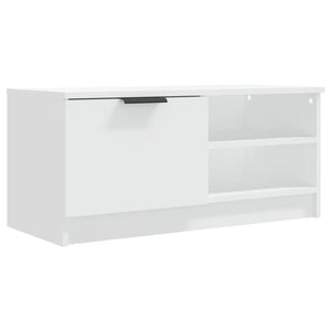 Mobile Porta TV Bianco 80x35x36,5 cm in Legno Multistrato cod mxl 78603