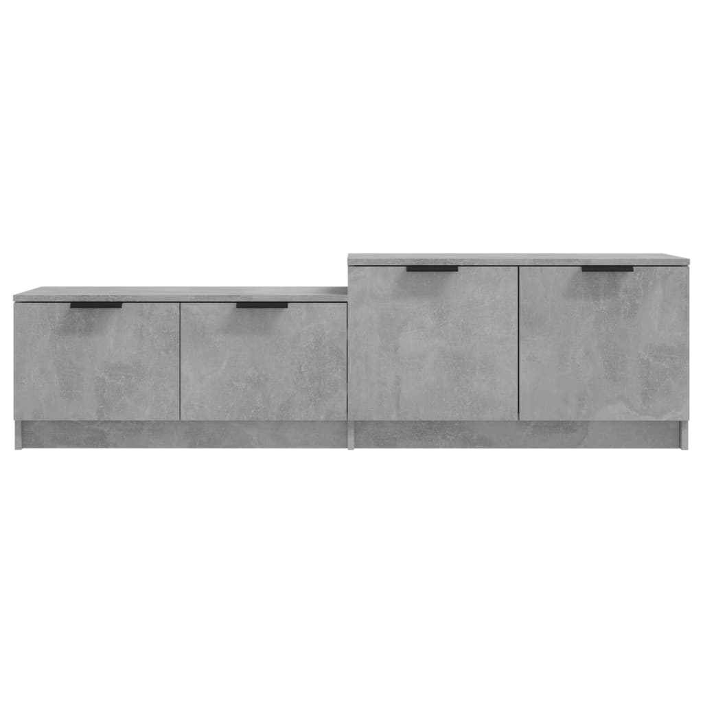 Mobile Porta TV Grigio Cemento 158,5x36x45 cm Legno Multistrato 811488