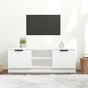 Mobile Porta TV Bianco 102x35x36,5 cm in Legno Multistrato cod mxl 34001