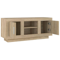 Mobile Porta TV Rovere Sonoma 102x35x45 cm in Legno Multistrato 811793