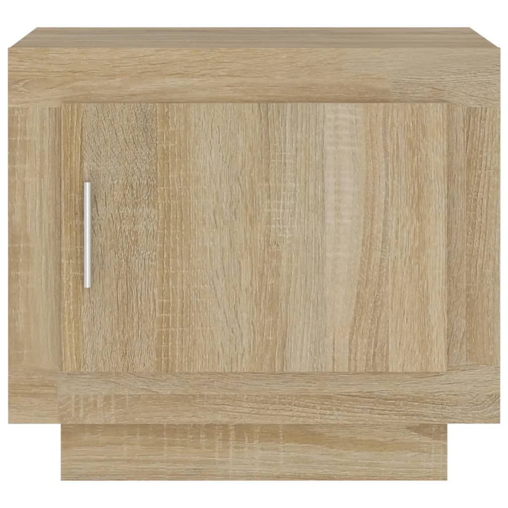 Tavolino da Salotto Rovere Sonoma 51x50x45cm Legno Multistrato