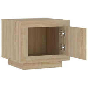 Tavolino da Salotto Rovere Sonoma 51x50x45cm Legno Multistrato