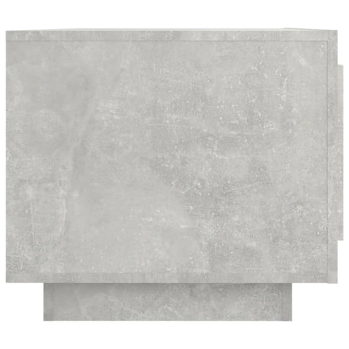 Tavolino Salotto Grigio Cemento 102x50x45 cm Legno Compensato 811812