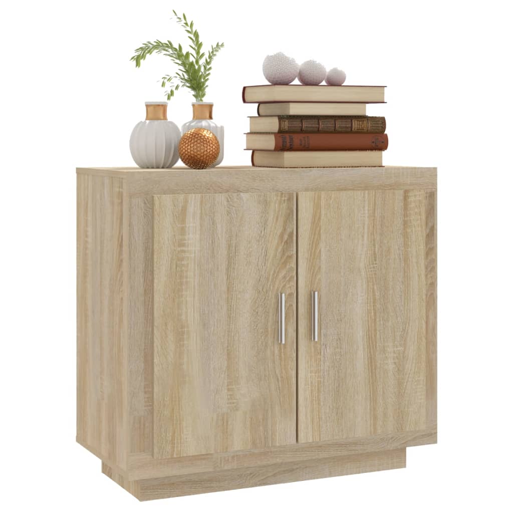 Credenza Rovere Sonoma 80x40x75 cm in Legno Compensato cod mxl 17015