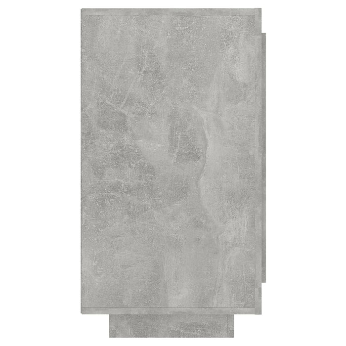 Credenza Grigio Cemento 80x40x75 cm 811830