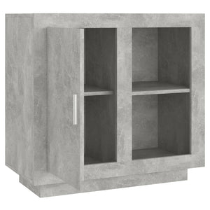 Credenza Grigio Cemento 80x40x75 cm 811830