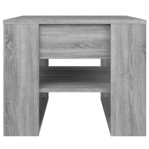 Tavolino Salotto Grigio Sonoma 55,5x55x45 cm Legno Multistrato 816932