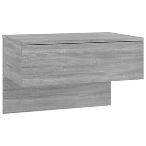 Comodini a Muro 2 pz Grigio Sonoma cod mxl 43295