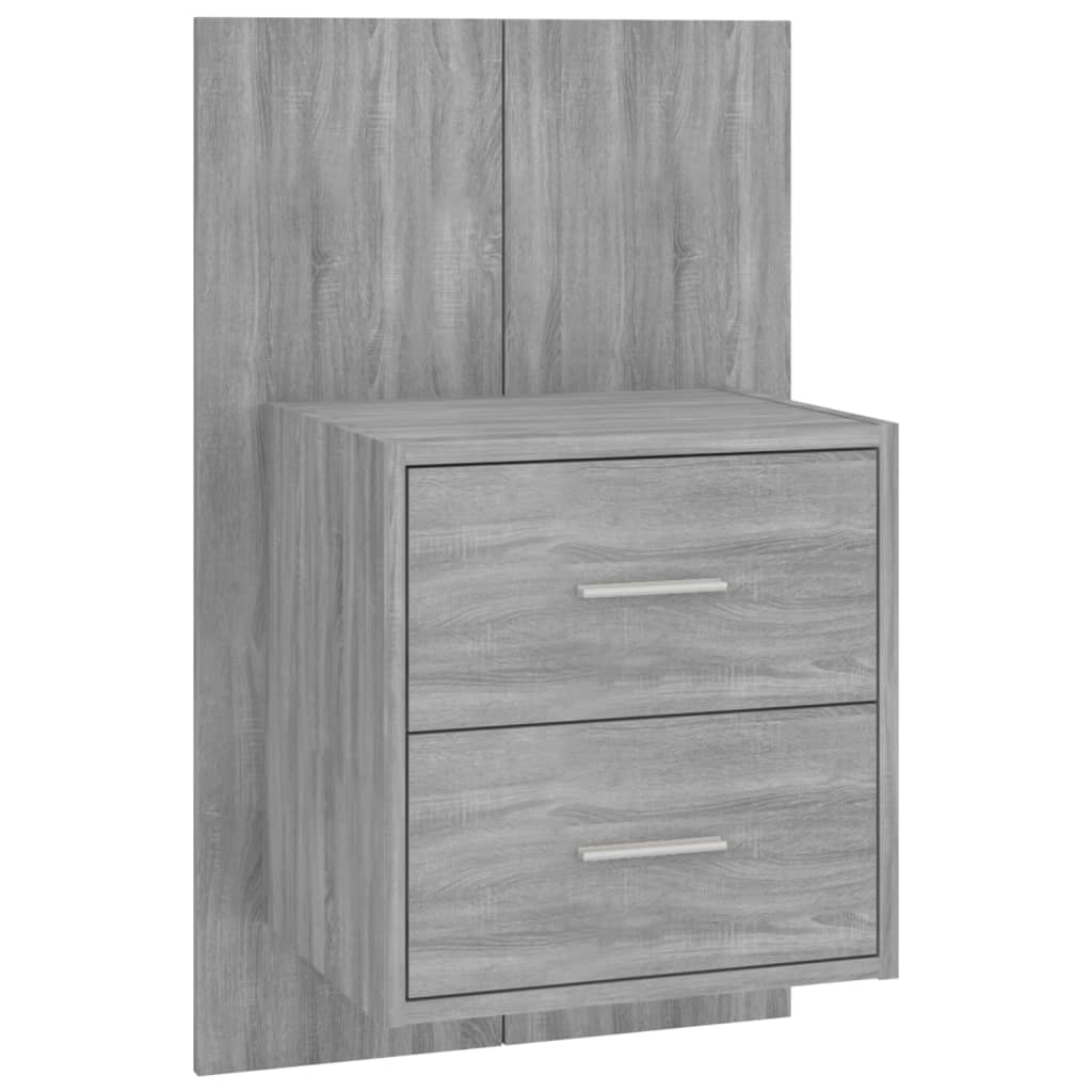 Comodino a Muro Grigio Sonoma cod 12397