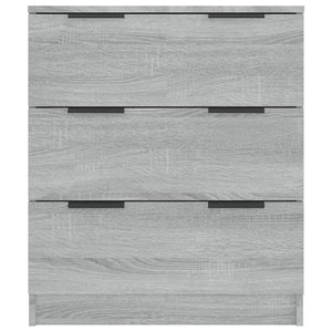 Credenza Grigio Sonoma 60x30x70 cm in Legno Multistrato cod mxl 12059