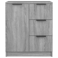 Credenza Grigio Sonoma 60x30x70 cm in Legno Multistrato cod mxl 5783