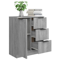 Credenza Grigio Sonoma 60x30x70 cm in Legno Multistrato cod mxl 5783