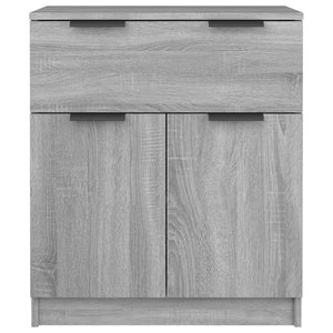 Credenza Grigio Sonoma 60x30x70 cm in Legno Multistrato cod mxl 78576