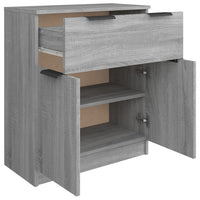 Credenza Grigio Sonoma 60x30x70 cm in Legno Multistrato cod mxl 78576