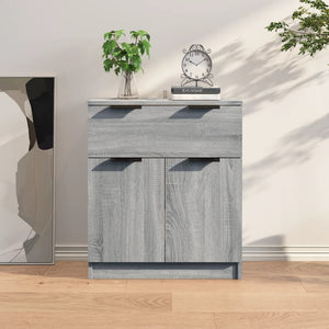 Credenza Grigio Sonoma 60x30x70 cm in Legno Multistrato cod mxl 78576