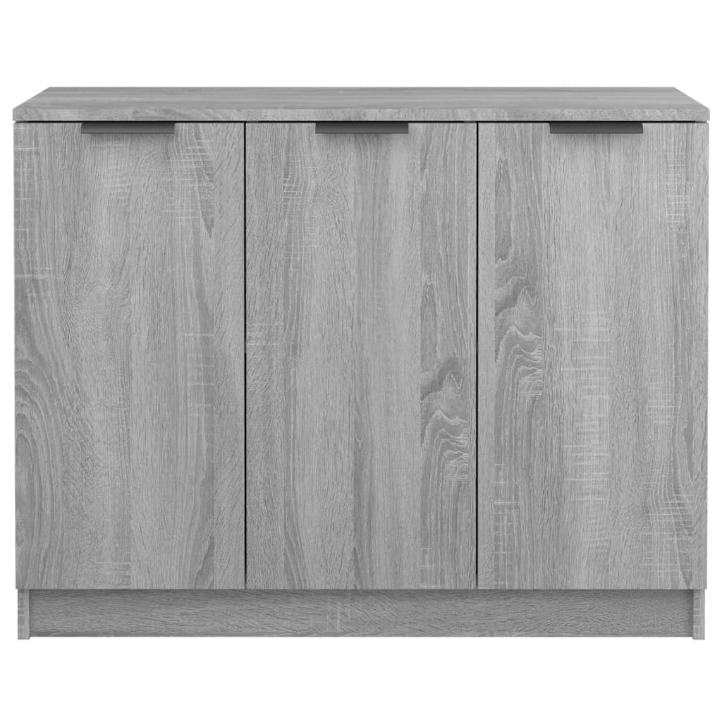 Credenza Grigio Sonoma 90,5x30x70 cm in Legno Multistrato cod mxl 12938