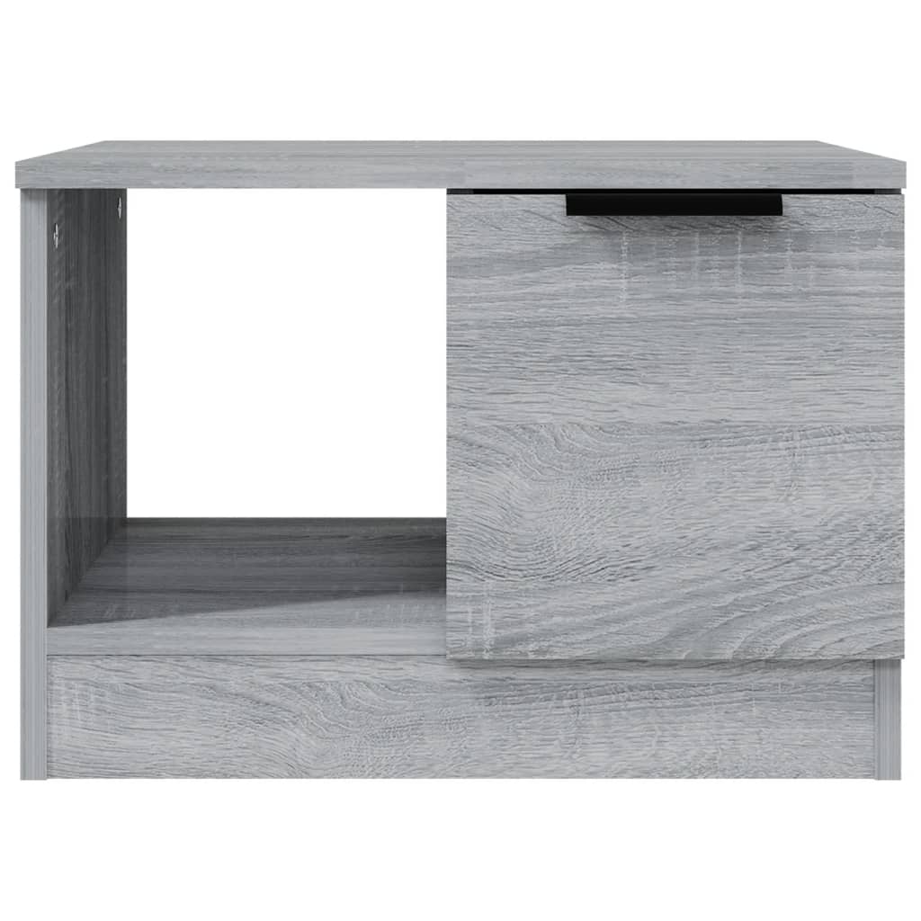 Tavolino da Salotto Grigio Sonoma 50x50x36 cm Legno Multistrato cod mxl 13079