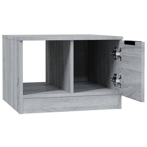 Tavolino da Salotto Grigio Sonoma 50x50x36 cm Legno Multistrato 817076