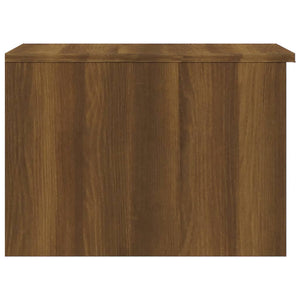 Tavolino da Salotto Rovere Marrone 50x50x36cm Legno Multistrato