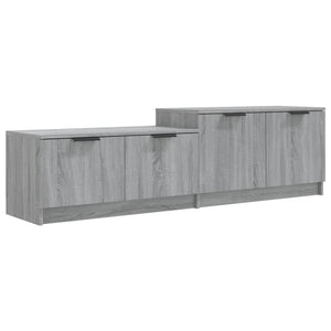 Mobile TV Grigio Sonoma 158,5x36x45 cm in Legno Multistrato